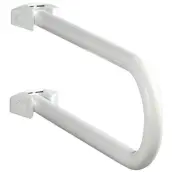 BARRA SOPORTE PLEGABLE BLANCO SECURA PARA WC 17969 WENKO
