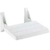ASIENTO PLEGABLE DE DUCHA BLANCO SECURA 179371 WENKO