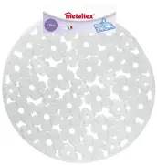 SALVAPLATOS TRASLUCIDO REDONDO 30cm 287537002 METALTEX