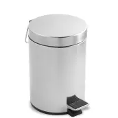 CUBO BASURA PEDAL INOXIDABLE 3lt 09947 BERILO