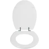 TAPA WC ASIENTO MADERA BLANCA BALI 16705100 WENKO