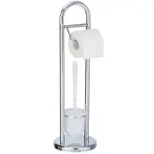 ESCOBILLERO PORTARROLLOS PIE INOX SALAMANCA 15438100 WENKO