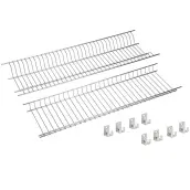 JUEGO ESCURREPLATOS-ESCURREVASOS ARMARIO 65cm INOX 92165