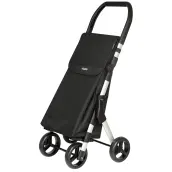 CARRO COMPRA CHASIS ALUMINIO 46lt NEGRO MUUVI UP PLAYMARKET DUETT