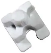 BOLSA 10 SOPORTE ESCURREPLATO PIVOTE PLASTICO 20x20mm