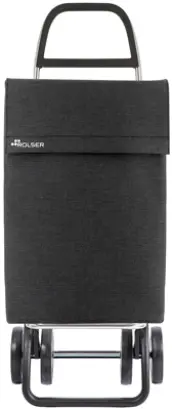 CARRO COMPRA 2+2 4R JEAN TWEED NEGRO JEA034 ROLSER