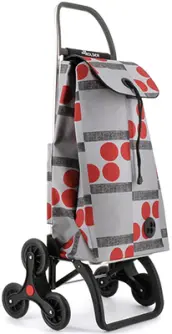 CARRO COMPRA 6 RUEDAS IMAX LOGOS ROJO IMX319-045 ROLSER