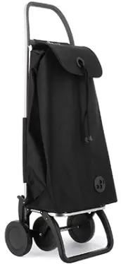CARRO COMPRA 2+2 4R. IMAX MF NEGRO IMX302 ROLSER