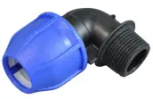 CONECTOR COMPRESION CODO 90 R/MACHO 20x1/2´