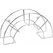 SOPORTE MANGUERA INOXIDABLE MEDIANO 46,5x24cm 3303 SAUVIC