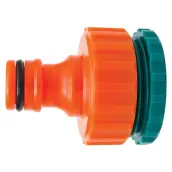 RACORD HEMBRA C/REDUC 1/2´-3/4´ PLASTICO BLISTER 89242 FLO
