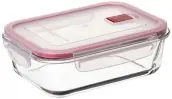 TAPER HERMETICO BOROSILICATO RECTANGULAR 640ml 1161609 TATAY