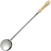 ESPUMADERA INOX M/MADERA 12x50cm SIN AGUJEROS GARCIMA