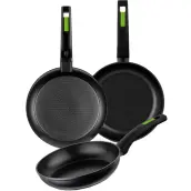 LOTE 3 SARTENES ALUMINIO 18-22-26cm GREEN M481241 MONIX
