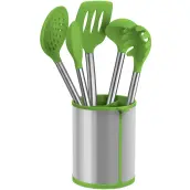 SET 6 ACCESORIOS COCINA SILICONA-INOX PRIOR A197011 BRA