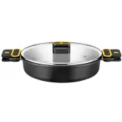 CACEROLA BAJA ALUMINIO FUNDIDO 24cm DAILY A510524 BRA