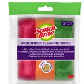 PACK 3 BAYETAS MULTIUSO MICROFIBRA 31x29cms 7100282175 SCOTCH BRITE 3M