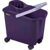 CUBO FREGONA ESCURRIDOR 14Lt CON RUEDAS 0325 MERY