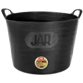 CAPAZO PLASTICO VENDIMIA NEGRO 40lt PREMIUM 2363 JAR