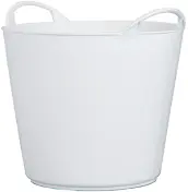 CAPAZO PLASTICO BLANCO DOS ASAS 26lt CAP26BL PLASVIDAVI