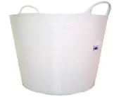CAPAZO PLASTICO USO ALIMENTARIO BLANCO 38lt CAP42AL