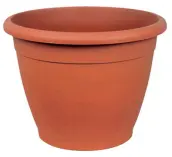 MACETERO PLASTICO REDONDO GARDENIA 22x19cm 509 083