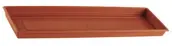 PLATO PLASTICO 45cm RECT. JARDINERA GARDENIA 48cm 509 049