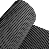 ROLLO 15mt ALFOMBRA PVC EXPANDIDO 65cm NEGRO