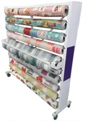 EXPOSITOR HORIZONTAL 22 ROLLOS HULE MANTEL 173x169x40 VACIO