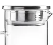 JARRA FRIGO BOROSILICATO TAPA INOX 1,1lt 626011 IBILI