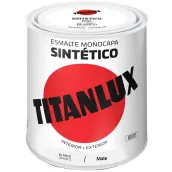 ESMALTE BLANCO MATE 250ml TITANLUX