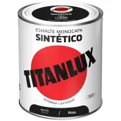 ESMALTE NEGRO MATE 250ml 576 TITANLUX