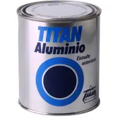 ESMALTE ALUMINIO EXTERIORES 250ml TITAN