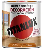BARNIZ BRILLANTE ROBLE 250ml M10-1002 TITANLUX