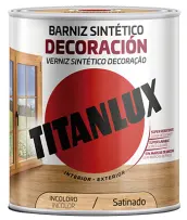 BARNIZ SATINADO INCOLORO 250ml M11-1000 TITANLUX