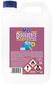 DISOLVENTE UNIVERSAL PURO 5lt 300795