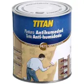PINTURA ANTIHUMEDAD BLANCO MATE 1000ml TITAN