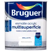 ESMALTE ACRILICO BLANCO BRILLANTE 750ml 5047422 BRUGUER