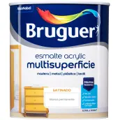 ESMALTE ACRILICO BLANCO SATINADO 750ml 5057417 BRUGUER