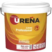 BOTE 5kg PINTURA PLASTICA BLANCA INT-EXT LUNA UREÑA