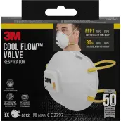 CAJA 3 MASCARILLAS FFP1 CON VALVULA 8812C3 3M