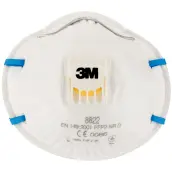 BLISTER 3 MASCARILLAS FFP2 CON VALVULA 8822C3 3M