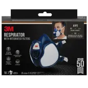 MASCARILLA 4251 PRO1 FFA1P2R PINTURA PULVERIZADA 7100330125 3M