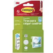 BLISTER 4 JUEGOS TIRAS COLGAR CUADROS 2kg 17202 COMMAND 3M