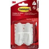 BLISTER 2 PERCHAS MEDIANAS 4 TIRAS 1,3kg 17081 COMMAND 3M