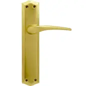 JUEGO MANIVELA TAPAPOMOS PLACA 60mm LAT PULIDO SATIN EQ-207 EQUAL
