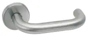 JUEGO MANIVELA ROSETA INOXIDABLE 50mm DUNA SV-R336 EQUAL