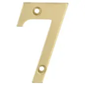NUMERO 7 LATON 10cm AM