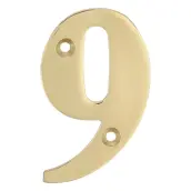 NUMERO 9 LATON 10cm 2674 AMIG