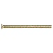 BLISTER 4 TORNILLOS BOMBILLO M5x65mm LATONADO 92188